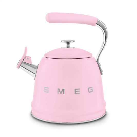 Whistling Kettle (10 Cup) - Retro-Style Pink