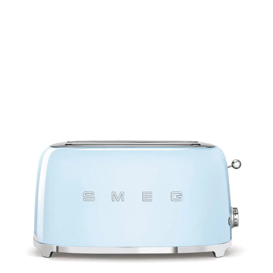 4-Slice Toaster (Long Slots) - Retro-Style Pastel Blue