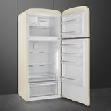 Retro-Style Refrigerator (19.3 cu ft, Right Hinge) - Cream