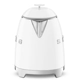 Mini Electric Kettle (3 Cups) - Retro-Style White