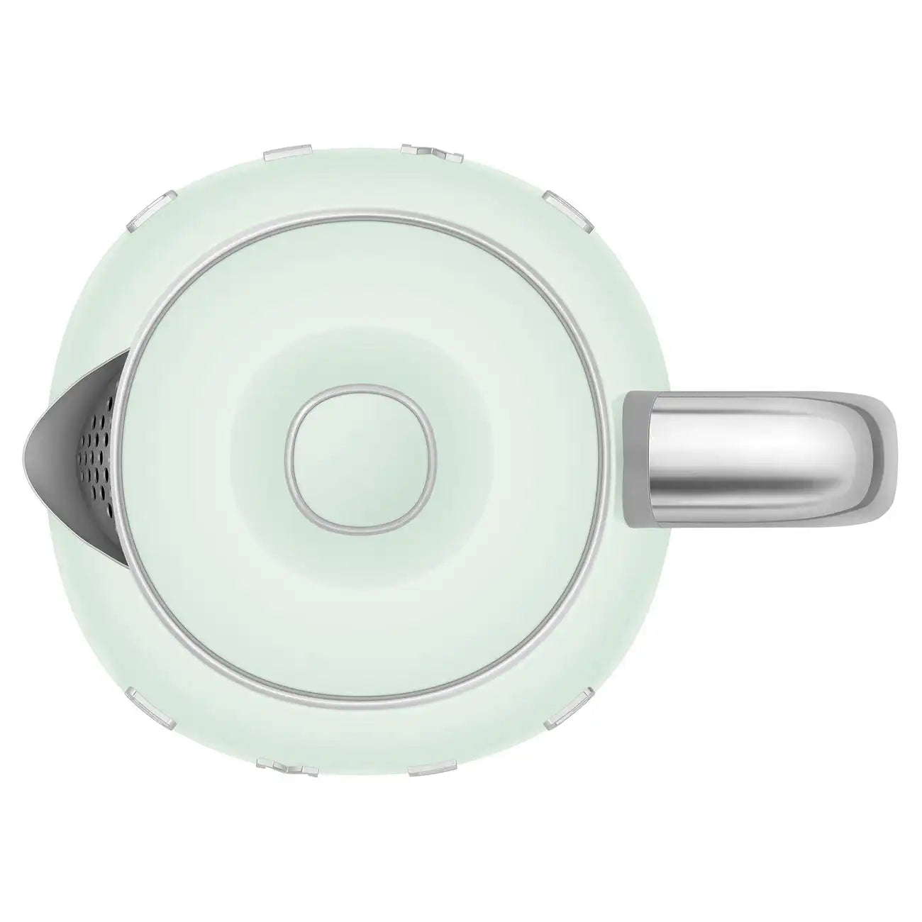 Mini Electric Kettle (3 Cups) - Retro-Style Pastel Green