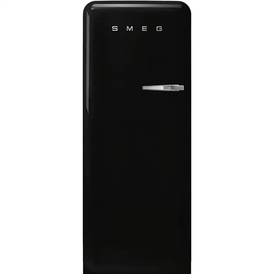 Retro-Style Refrigerator (9.5 cu ft, Left Hinge) - Black