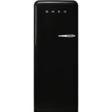 Retro-Style Refrigerator (9.5 cu ft, Left Hinge) - Black