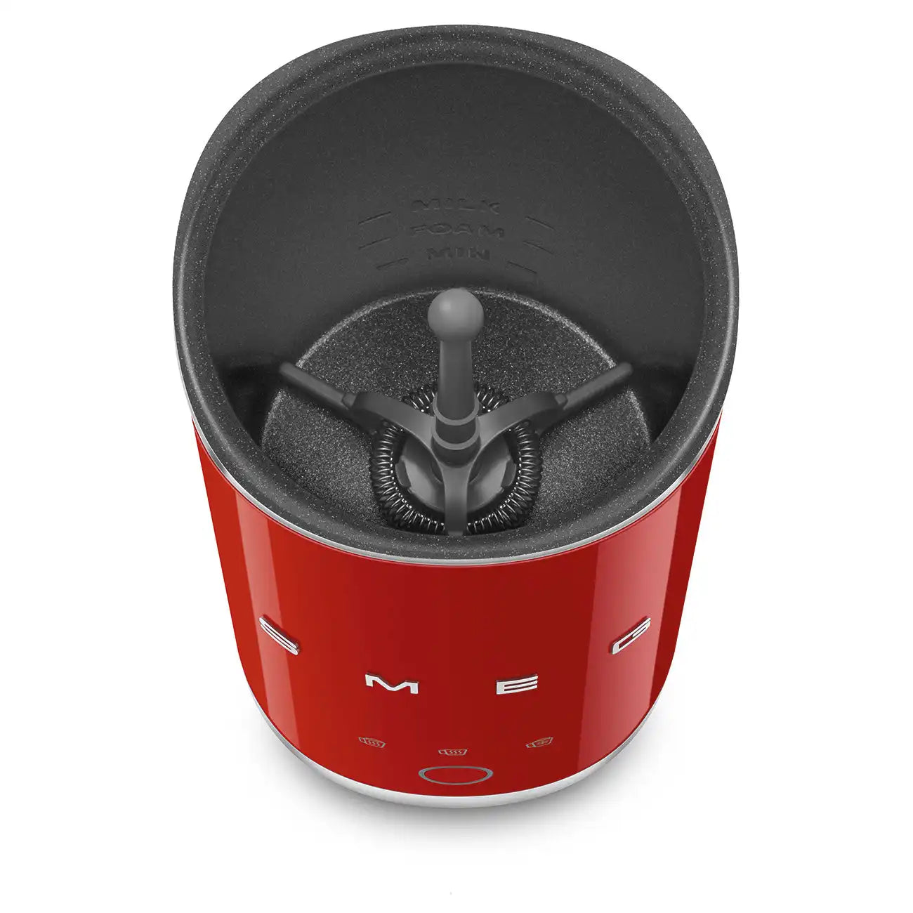 Mini Electric Milk Frother - Red