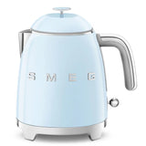 Mini Electric Kettle (3 Cups) - Retro-Style Pastel Blue