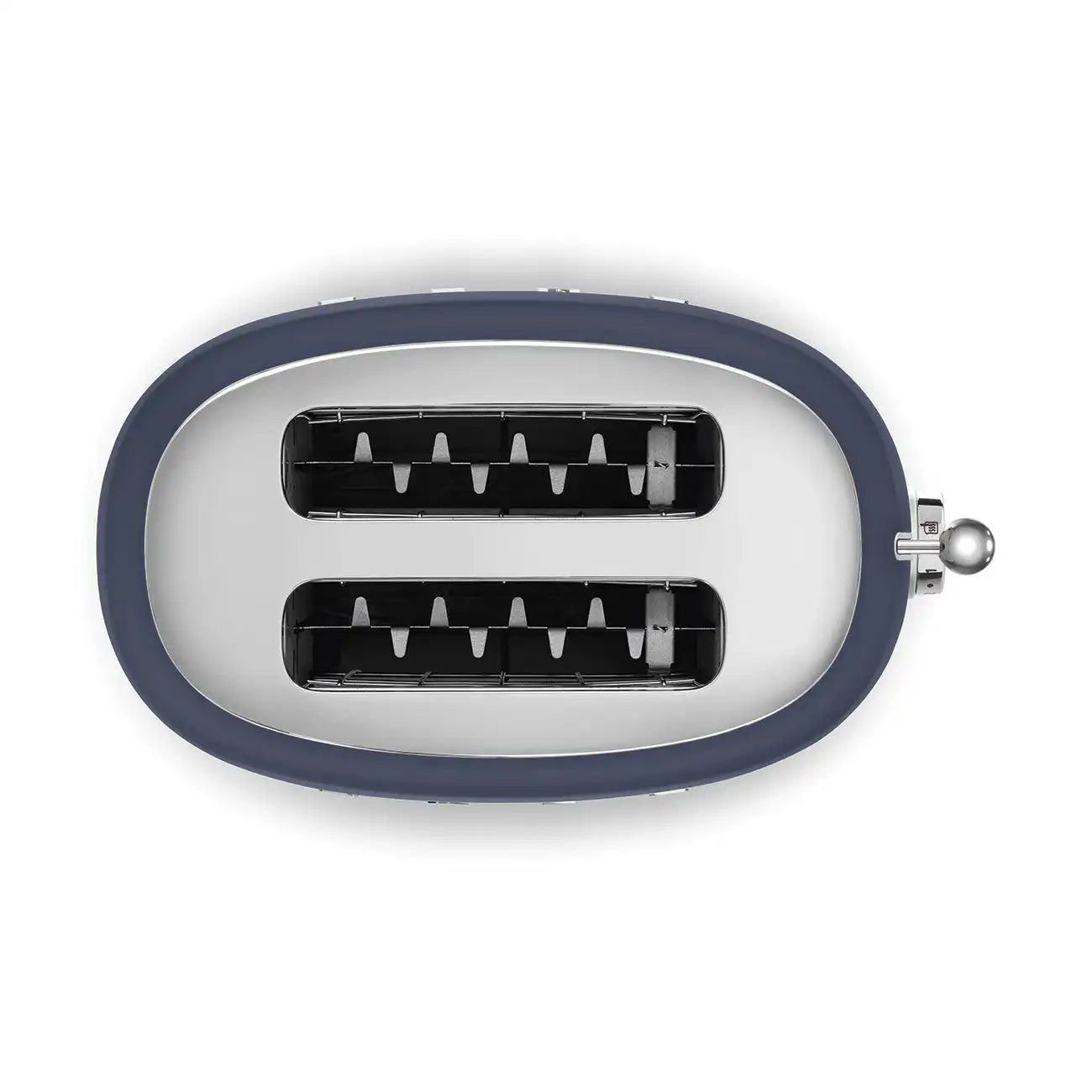2-Slice Toaster - Retro-Style Navy Blue