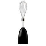 Retro-Style Hand Blender with Accessory Set - Black