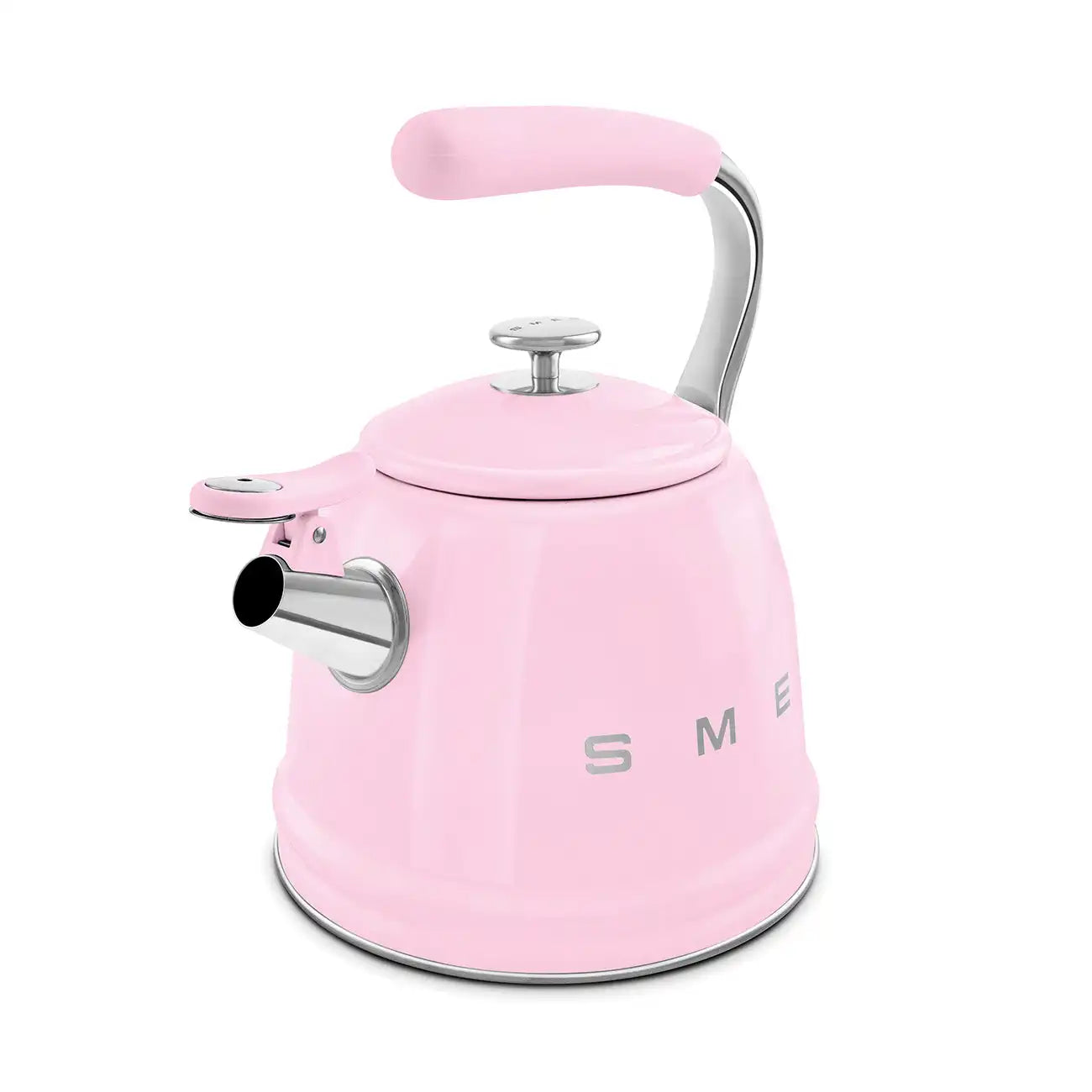 Whistling Kettle (10 Cup) - Retro-Style Pink