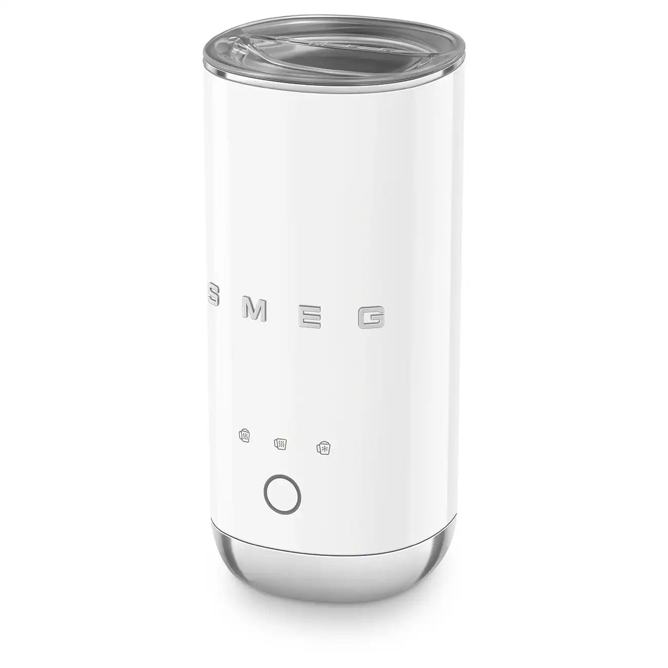 Mini Electric Milk Frother - White