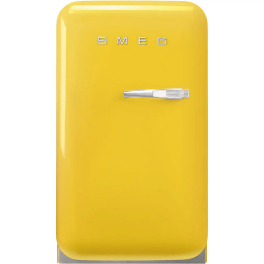 Retro-Style Refrigerator (1.2 cu ft, Left Hinge) - Yellow