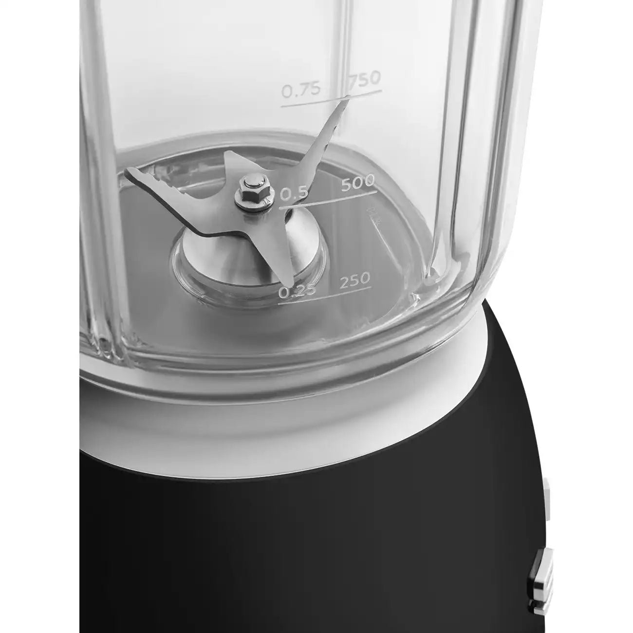 Retro-Style Blender - Black