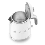 Mini Electric Kettle (3 Cups) - Retro-Style White