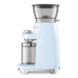 Multipurpose Conical Burr Coffee Grinder – Retro-Style Pastel Blue