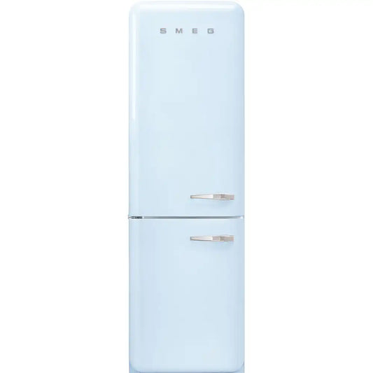 Retro-Style Refrigerator (12 cu ft, Left Hinge) - Pastel Blue