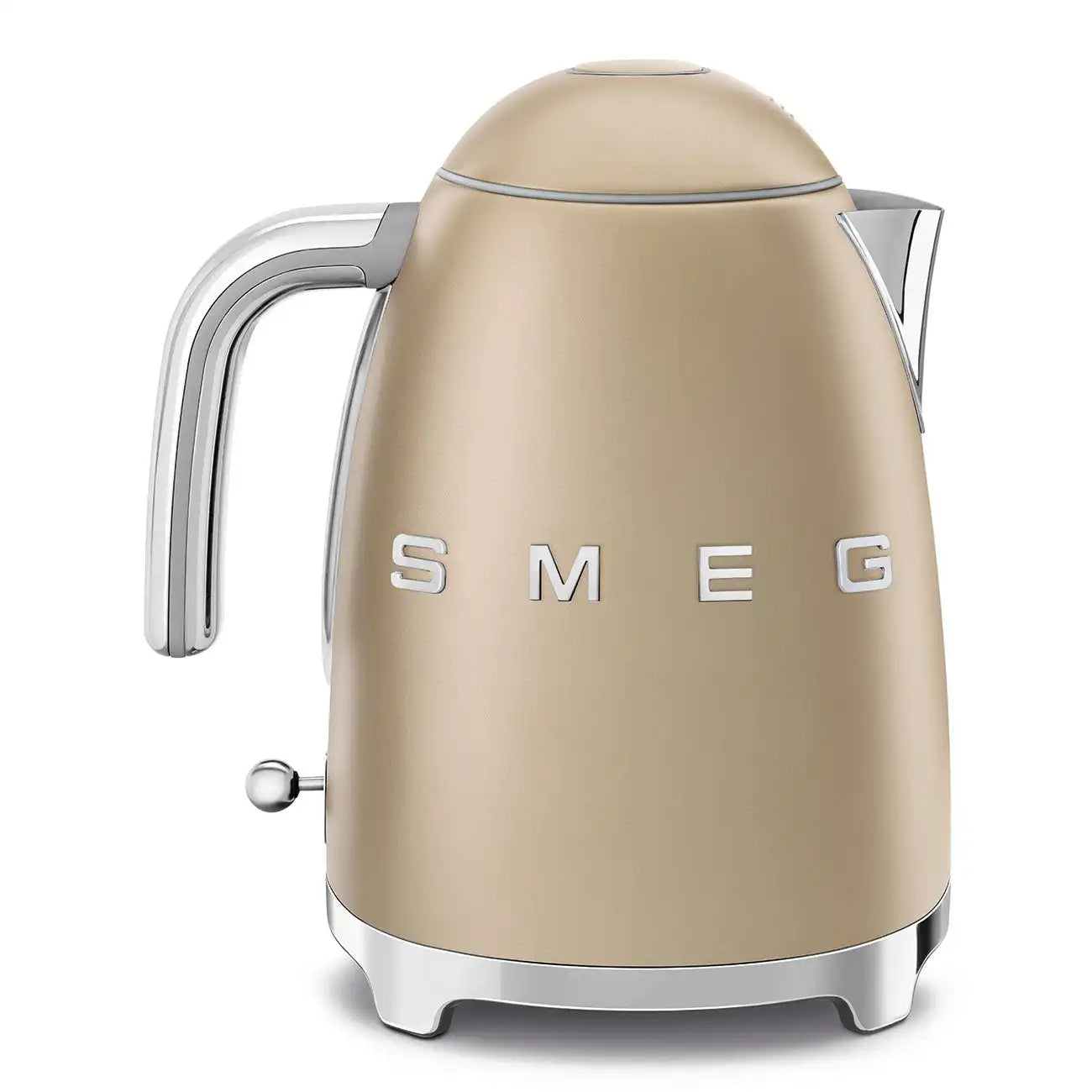 Retro-Style Electric Kettle (7 Cups) - Champagne Matte