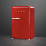 Retro-Style Refrigerator (4.3 cu ft, Right Hinge) - Red