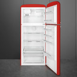 Retro-Style Refrigerator (19.3 cu ft, Right Hinge) - Red