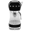 Manual Espresso Coffee Machine - Retro-Style Black