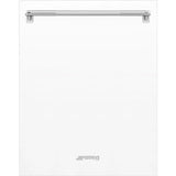 Matte White Dishwasher Panel for 24" ADA Compliant SMEG Dishwashers