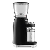 Conical Burr Coffee Grinder - Retro-Style Black