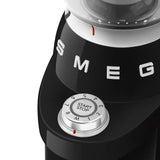 Multipurpose Conical Burr Coffee Grinder – Retro-Style Black