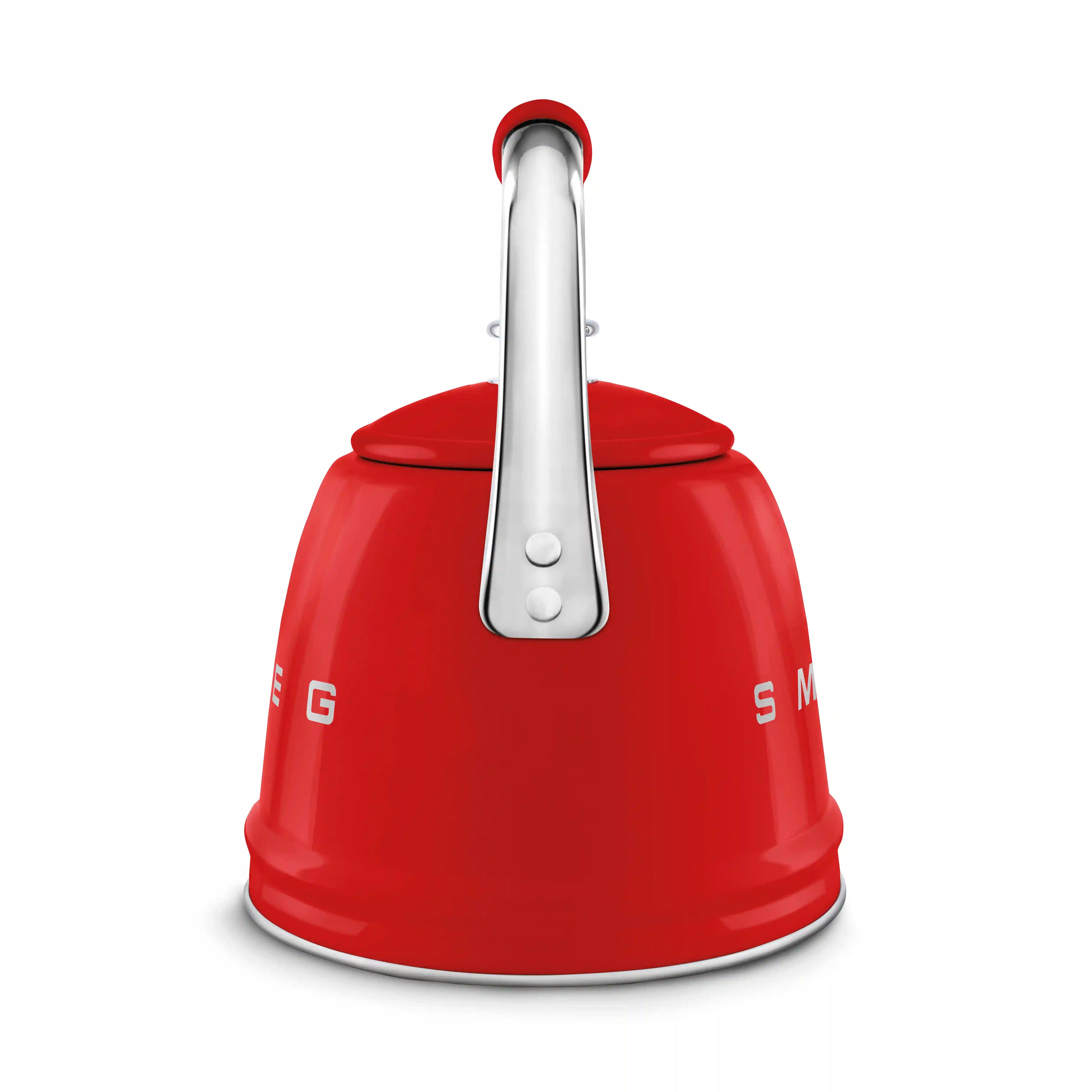 Whistling Kettle (10 Cup) - Retro-Style Red