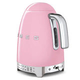 Retro-Style Electric Kettle (7 Cups) - Pink