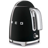 Retro-Style Electric Kettle (7 Cups) - Black