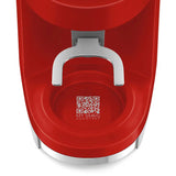 Multipurpose Conical Burr Coffee Grinder – Retro-Style Red