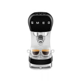 SMEG Retro-Style Manual Espresso Machine - Black