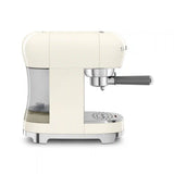 SMEG Retro-Style Manual Espresso Machine - Cream