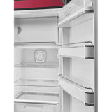 Retro-Style Refrigerator (9.5 cu ft, Right Hinge) - Ruby Red Matte
