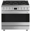 36-Inch Professional Dual-Fuel Range - Stainless Steel