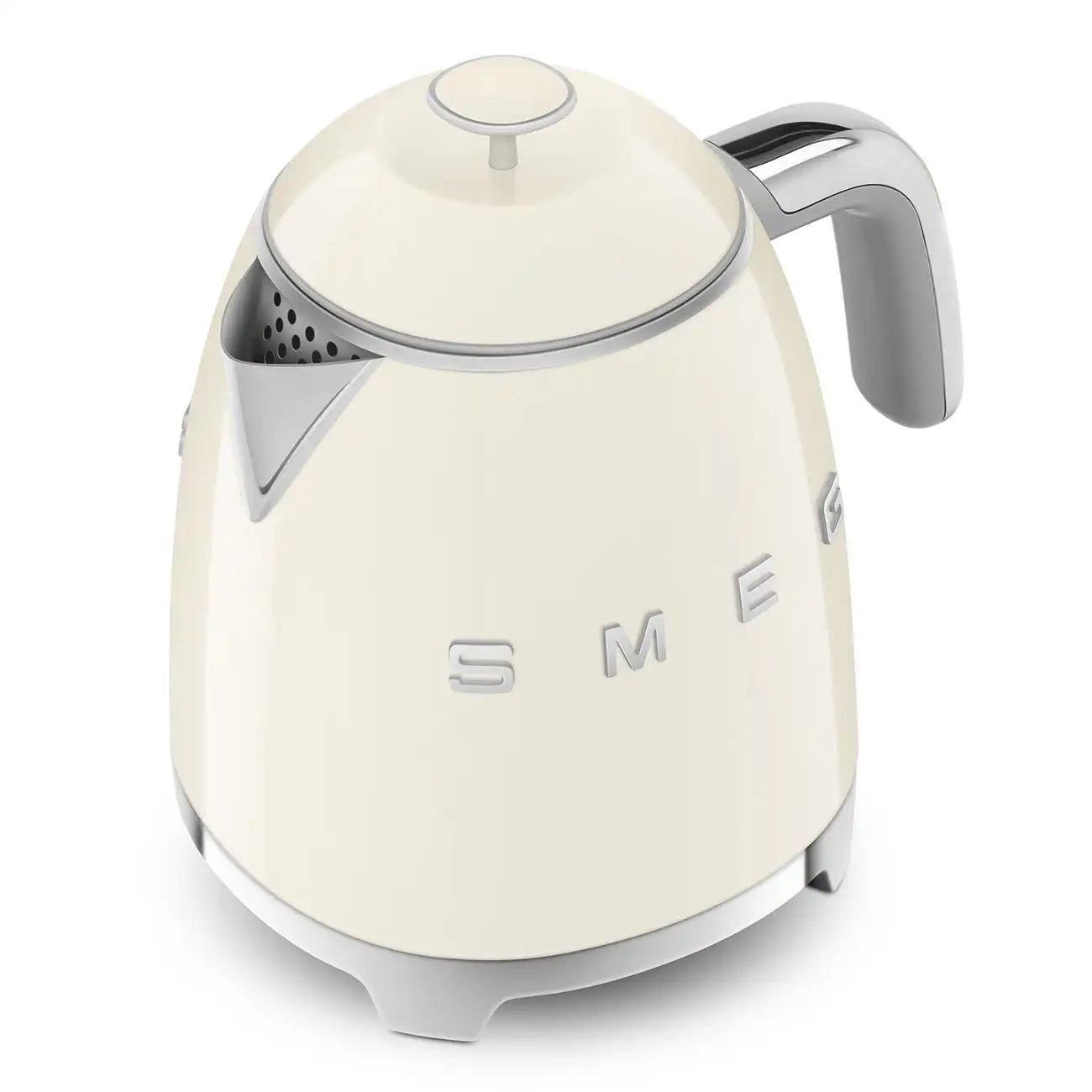 Mini Electric Kettle (3 Cups) - Retro-Style Cream