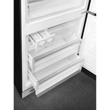 Retro-Style Refrigerator (18 cu ft, Right Hinge) - Black