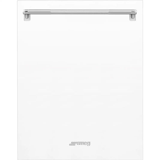 Matte White Dishwasher Panel for 24" SMEG Dishwashers