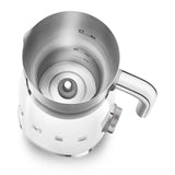 Retro-Style Milk Frother (20 oz) - White