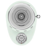 Multipurpose Conical Burr Coffee Grinder – Retro-Style Pastel Green