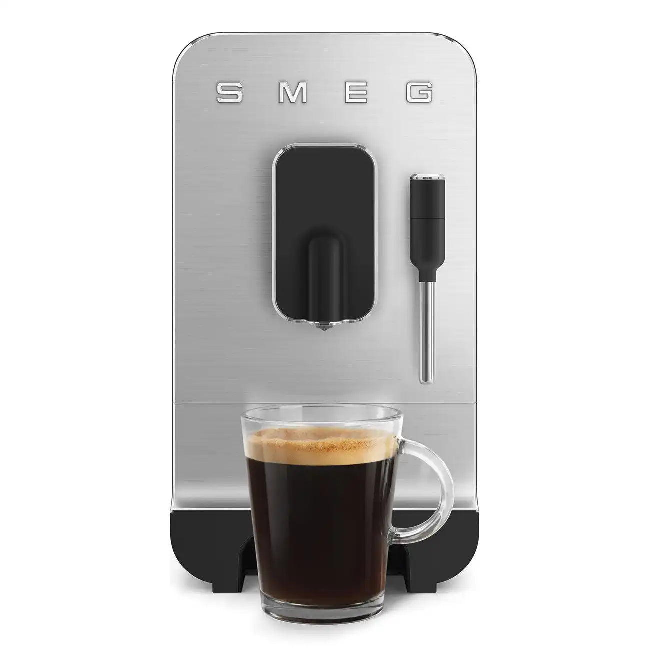 Fully Automatic Espresso Machine with Steam Wand - Matte Black