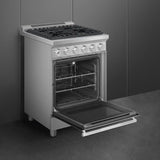 24-Inch Professional Full-Gas Range - Stainless Steel
