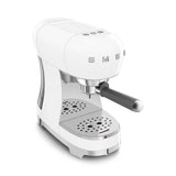 SMEG Retro-Style Manual Espresso Machine - White