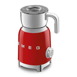 Retro-Style Milk Frother (20 oz) - Red