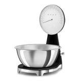 Retro-Style Kitchen Scale - Black