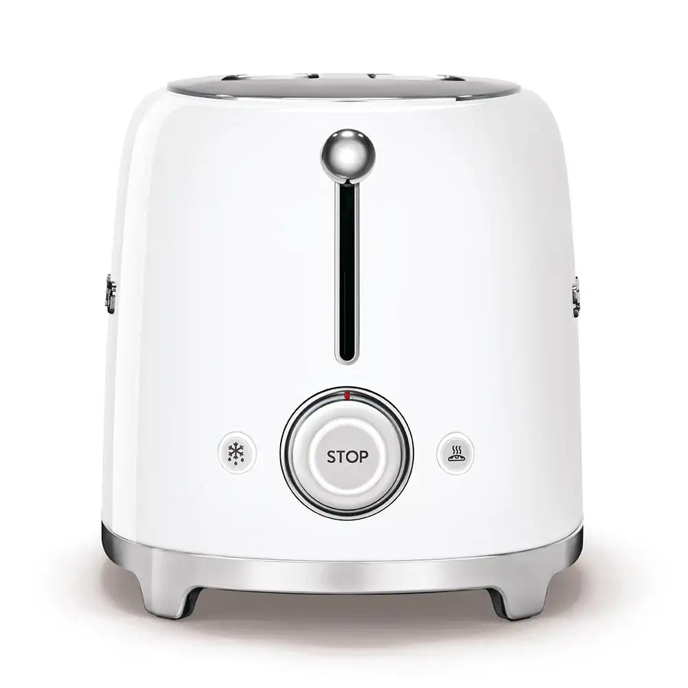 2-Slice Toaster - Retro-Style White