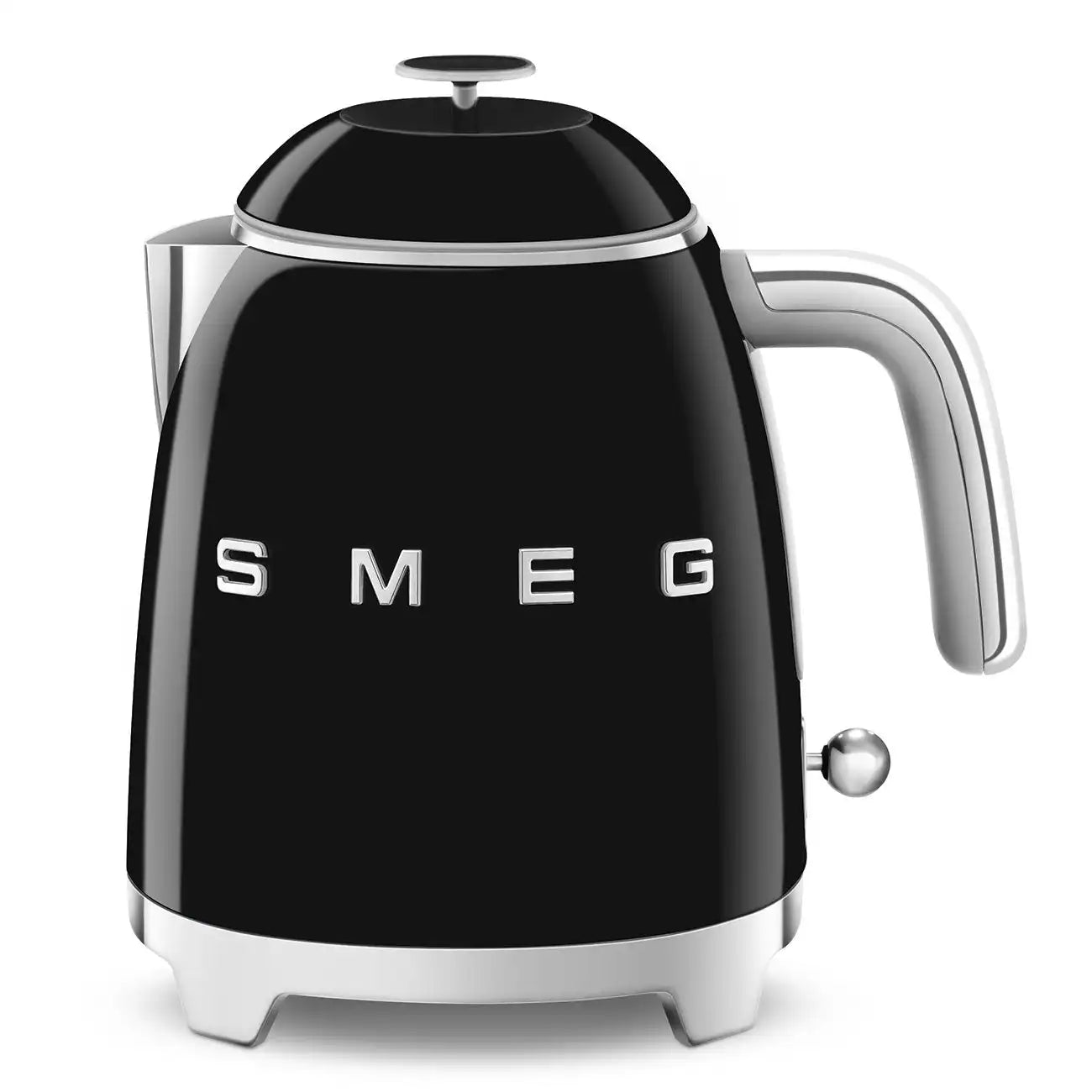 Mini Electric Kettle (3 Cups) - Retro-Style Black