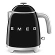 Mini Electric Kettle (3 Cups) - Retro-Style Black