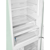 Retro-Style Refrigerator (18 cu ft, Right Hinge) - Pastel Green