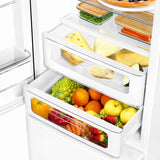 Retro-Style Refrigerator (12 cu ft, Left Hinge) - White