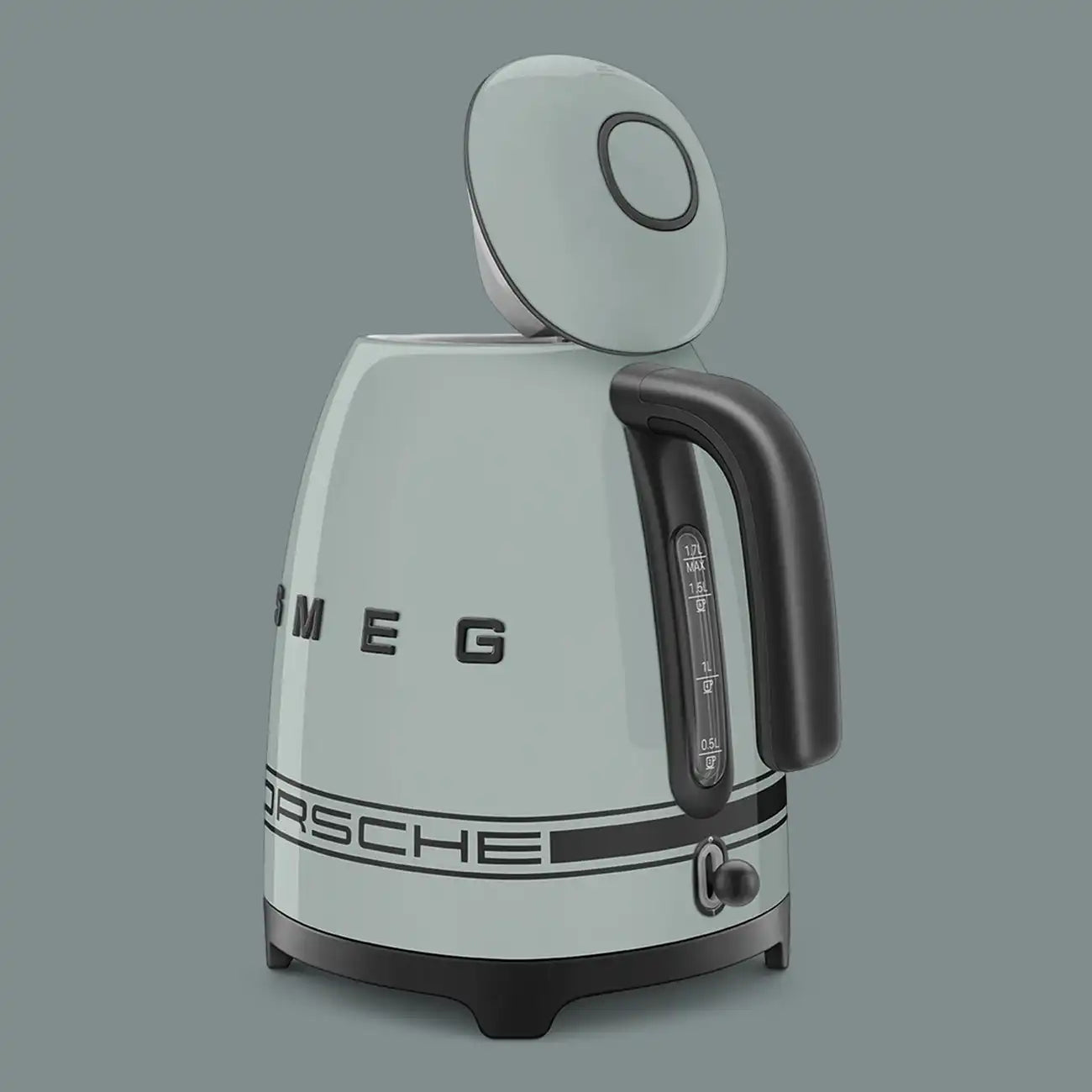 Porsche x SMEG Retro-Style Electric Kettle - Shade Green