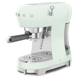 Retro-Style Manual Espresso Machine - Pastel Green